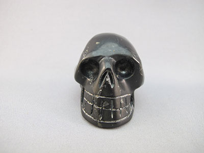 Black Jet Crystal Skull